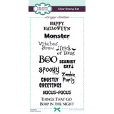 Creative Expressions Designer Boutique Clear Stamp Ghostly Greetings (UMSDB176)