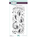 Creative Expressions Designer Boutique Rubber Stamp Twinkling Tinkerbells (UMSDB167)