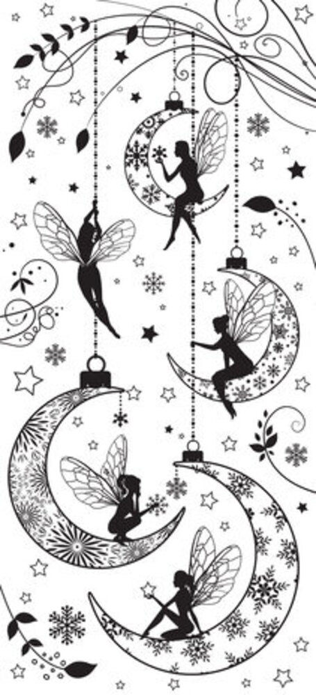 Creative Expressions Designer Boutique Rubber Stamp Twinkling Tinkerbells (UMSDB167) Creative Expressions Designer Boutique Rubber Stamp Twinkling Tinkerbells (UMSDB167)