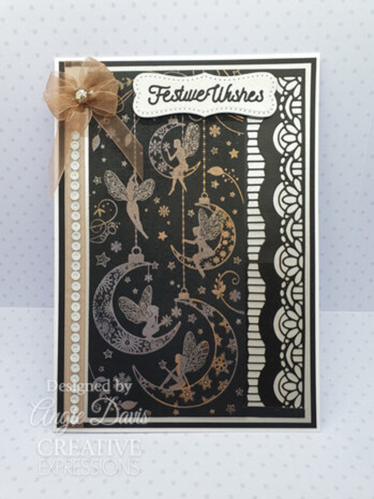 Creative Expressions Designer Boutique Rubber Stamp Twinkling Tinkerbells (UMSDB167) Creative Expressions Designer Boutique Rubber Stamp Twinkling Tinkerbells (UMSDB167)