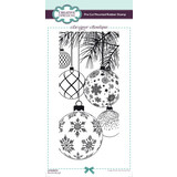 Creative Expressions Designer Boutique Rubber Stamp Bauble Bough (UMSDB170)