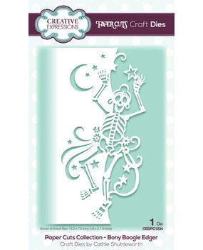 Creative Expressions Cathie Shuttleworth Craft Die Bony Boogie Edger (CEDPC1234) Creative Expressions Cathie Shuttleworth Craft Die Bony Boogie Edger (CEDPC1234)