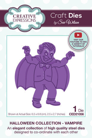 Creative Expressions Sue Wilson Craft Die Vampire (CED21056)