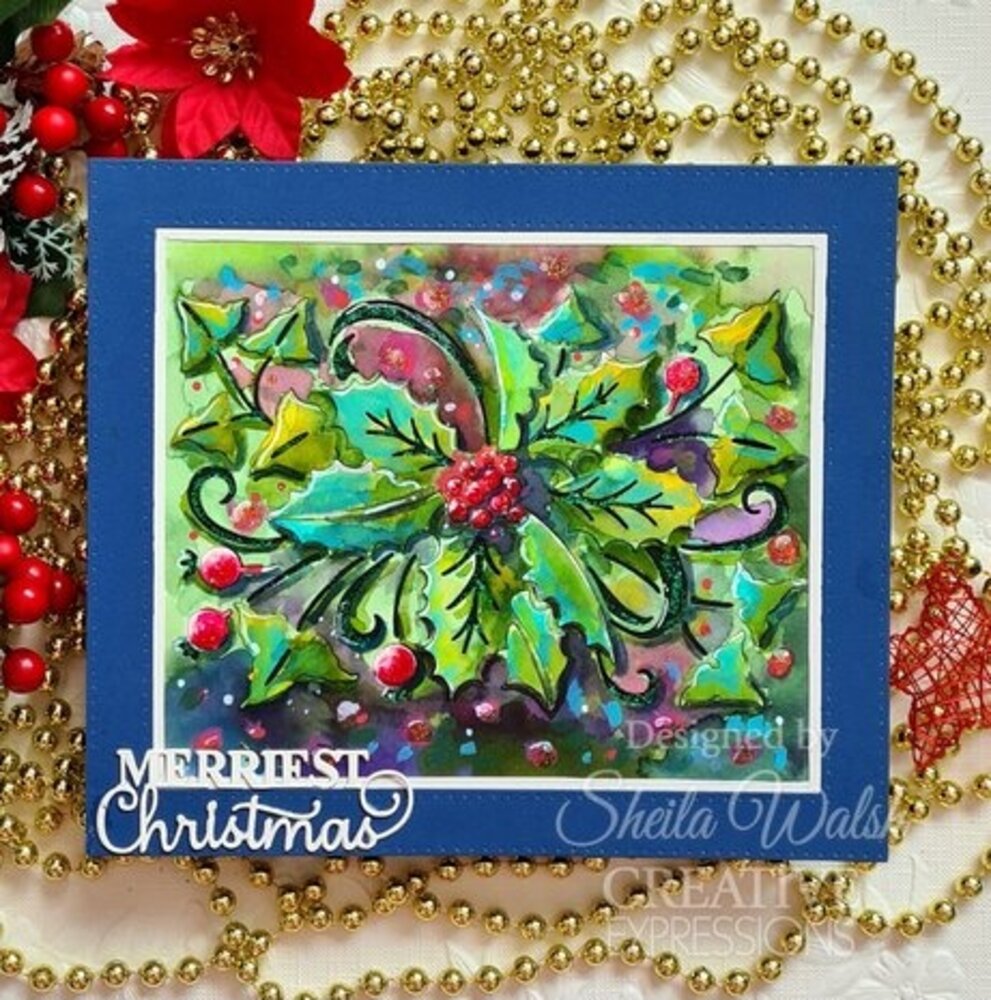 Creative Expressions Cathie Shuttleworth Craft Die Holly Berries (CEDPC1238) Creative Expressions Cathie Shuttleworth Craft Die Holly Berries (CEDPC1238)