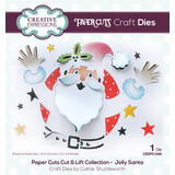 Creative Expressions Cathie Shuttleworth Craft Die Jolly Santa (CEDPC1240)