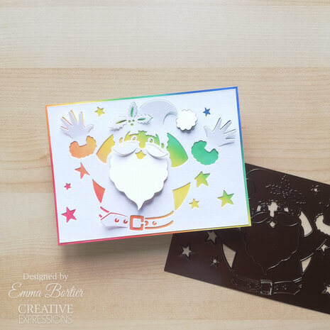 Creative Expressions Cathie Shuttleworth Craft Die Jolly Santa (CEDPC1240) Creative Expressions Cathie Shuttleworth Craft Die Jolly Santa (CEDPC1240)