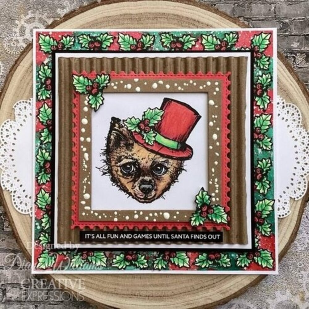 Jane Davenport Clear Stamps Santa Paws (CEJDCS028) Jane Davenport Clear Stamps Santa Paws (CEJDCS028)