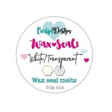 Carlijn Design Wax Seal Melts White/Transparant (CDWX-0034)