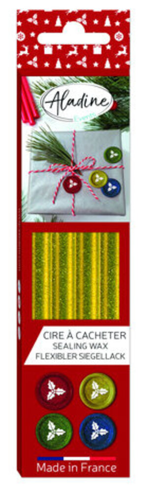 Aladine Wax Stick Glitter Gold (72454) Aladine Wax Stick Glitter Gold (72454)