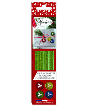 Aladine Wax Stick Glitter Green (72455)