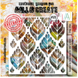AALL and Create Masking Stencil 6x6 Inch Crisp Tulips (AALL-PC-178)