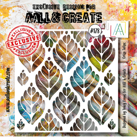 AALL and Create Masking Stencil 6x6 Inch Crisp Tulips (AALL-PC-178) AALL and Create Masking Stencil 6x6 Inch Crisp Tulips (AALL-PC-178)
