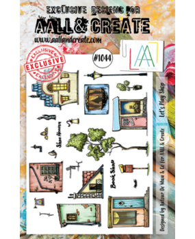 AALL and Create Clear Stamp Set A5 Let's Play Shop (AALL-TP-1044)