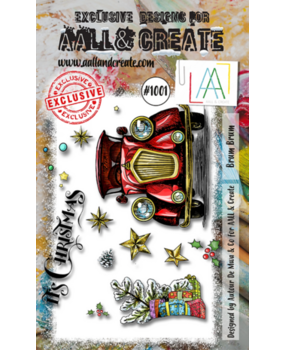 AALL and Create Clear Stamp Set A6 Brum Brum (AALL-TP-1001)