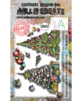 AALL and Create Clear Stamp Set A6 Fir Wonderland (AALL-TP-1002)