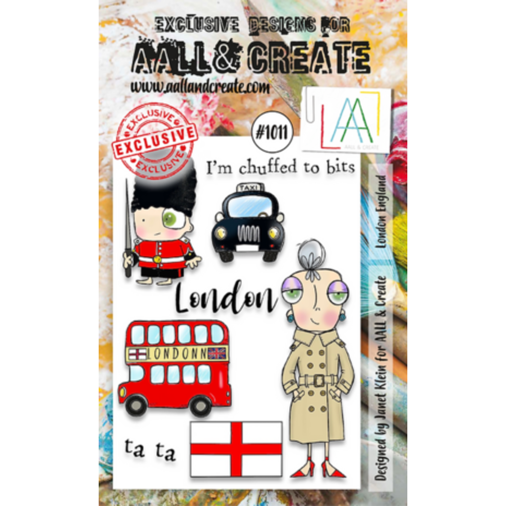 AALL and Create Clear Stamp Set A6 London England (AALL-TP-1011 ...