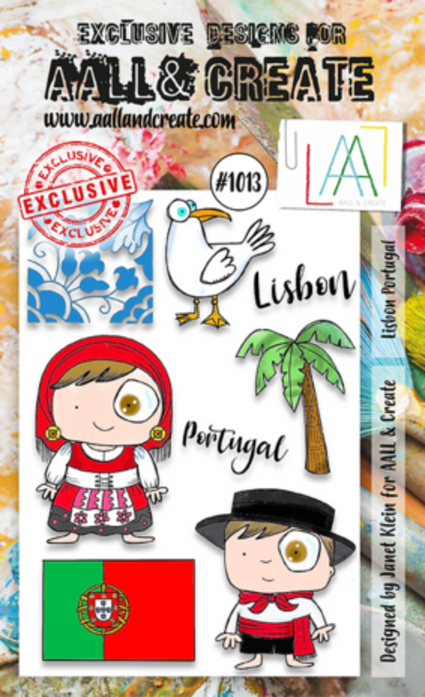 AALL and Create Clear Stamp Set A6 Lisbon Portugal (AALL-TP-1013) AALL and Create Clear Stamp Set A6 Lisbon Portugal (AALL-TP-1013)