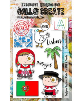 AALL and Create Clear Stamp Set A6 Lisbon Portugal (AALL-TP-1013)* AALL and Create Clear Stamp Set A6 Lisbon Portugal (AALL-TP-1013)*