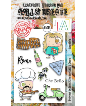 AALL and Create Clear Stamp Set A6 Rome Italy (AALL-TP-1015) AALL and Create Clear Stamp Set A6 Rome Italy (AALL-TP-1015)