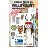 AALL and Create Clear Stamp Set A6 Athens Greece (AALL-TP-1016)