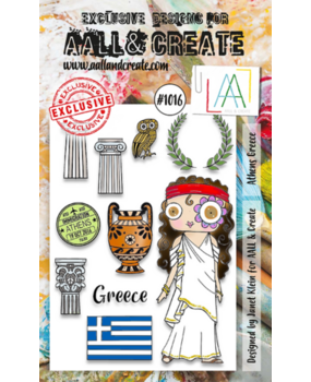 AALL and Create Clear Stamp Set A6 Athens Greece (AALL-TP-1016) AALL and Create Clear Stamp Set A6 Athens Greece (AALL-TP-1016)