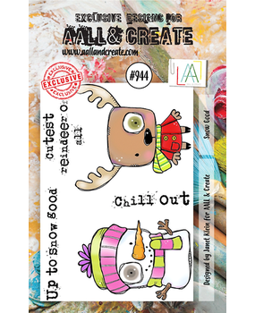 AALL and Create Clear Stamp Set A7 Snow Good (AALL-TP-944) AALL and Create Clear Stamp Set A7 Snow Good (AALL-TP-944)