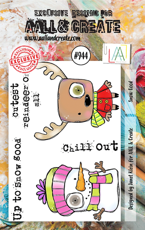 AALL and Create Clear Stamp Set A7 Snow Good (AALL-TP-944) AALL and Create Clear Stamp Set A7 Snow Good (AALL-TP-944)