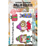AALL and Create Clear Stamp Set A7 The Winter Girls (AALL-TP-946)