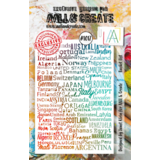 AALL and Create Clear Stamp Set A7 Bucket List (AALL-TP-1017)