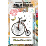 AALL and Create Clear Stamp Set A7 Penny Farthing (AALL-TP-1050)*