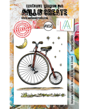 AALL and Create Clear Stamp Set A7 Penny Farthing (AALL-TP-1050)* AALL and Create Clear Stamp Set A7 Penny Farthing (AALL-TP-1050)*