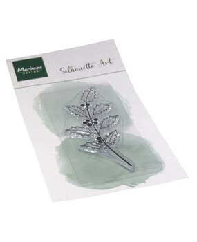 Marianne Design Silhouette Art Clear Stamps Holly (CS1142) Marianne Design Silhouette Art Clear Stamps Holly (CS1142)