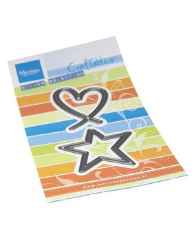 Marianne Design Craftables Heart & Star (CR1631) Marianne Design Craftables Heart & Star (CR1631)