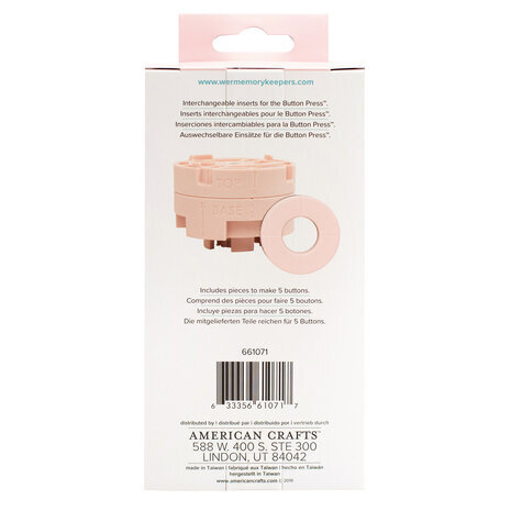 We R Memory Keepers Button Press Insert Small (661071)
