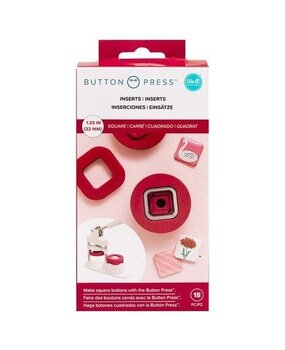 We R Memory Keepers Button Press Square Insert (661103)