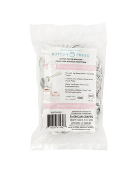 We R Memory Keepers Button Press Bulk Refill Pack Small (300pcs) (60000085) We R Memory Keepers Button Press Bulk Refill Pack Small (300pcs) (60000085)