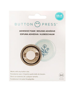 We R Memory Keepers Button Press Adhesive Foam 15mm (661099) We R Memory Keepers Button Press Adhesive Foam 15mm (661099)