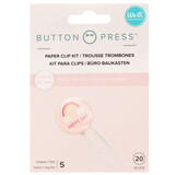 We R Memory Keepers Button Press Paper Clip Backers (661100)