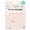 We R Memory Keepers Button Press Paper Clip Backers (661100) We R Memory Keepers Button Press Paper Clip Backers (661100)