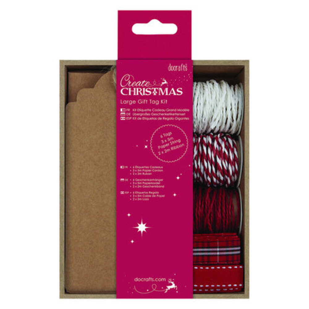 Papermania Large Gift Tag Kit (PMA 157937) Papermania Large Gift Tag Kit (PMA 157937)