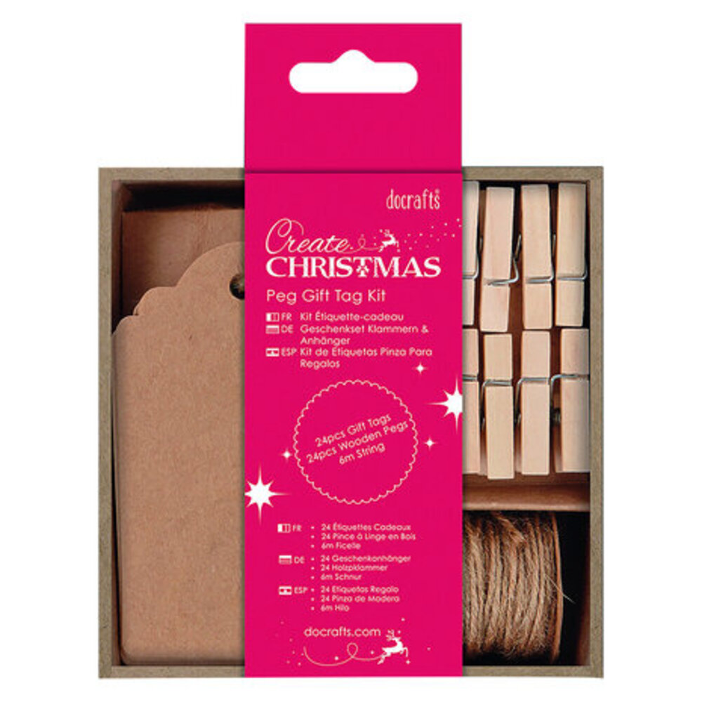Papermania Peg Gift Tag Kit (PMA 174210)