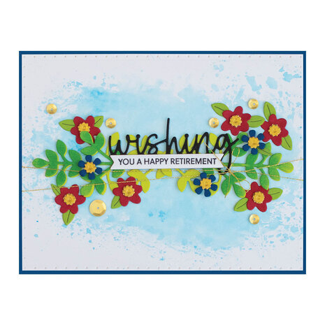 Spellbinders Bibi's Snowflakes Snowflake Wishes Clear Stamp & Die Set (SDS-185) Spellbinders Bibi's Snowflakes Snowflake Wishes Clear Stamp & Die Set (SDS-185)