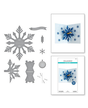 Spellbinders Bibi's Snowflakes Pop-Up Snowflake Dies (S6-212) Spellbinders Bibi's Snowflakes Pop-Up Snowflake Dies (S6-212)