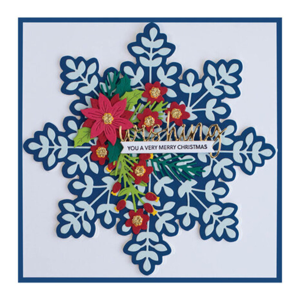 Spellbinders Bibi's Snowflakes Snowflake Card Creator Dies (S7-236) Spellbinders Bibi's Snowflakes Snowflake Card Creator Dies (S7-236)