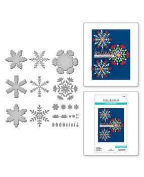 Spellbinders Bibi's Snowflakes Delicate Snowflakes Dies (S5-594) Spellbinders Bibi's Snowflakes Delicate Snowflakes Dies (S5-594)