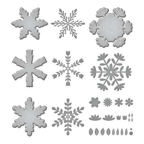 Spellbinders Bibi's Snowflakes Delicate Snowflakes Dies (S5-594) Spellbinders Bibi's Snowflakes Delicate Snowflakes Dies (S5-594)
