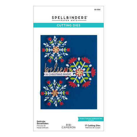 Spellbinders Bibi's Snowflakes Delicate Snowflakes Dies (S5-594) Spellbinders Bibi's Snowflakes Delicate Snowflakes Dies (S5-594)
