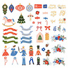 Spellbinders Nutcracker Ballet Printed Die Cuts (SCS-299) Spellbinders Nutcracker Ballet Printed Die Cuts (SCS-299)