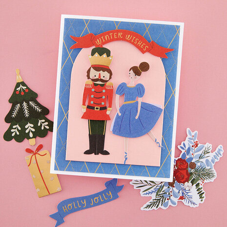 Spellbinders Nutcracker Ballet Printed Die Cuts (SCS-299)