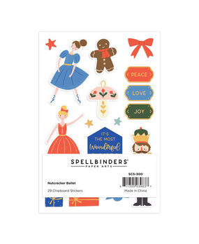 Spellbinders Nutcracker Ballet Chipboard Stickers (SCS-300) Spellbinders Nutcracker Ballet Chipboard Stickers (SCS-300)